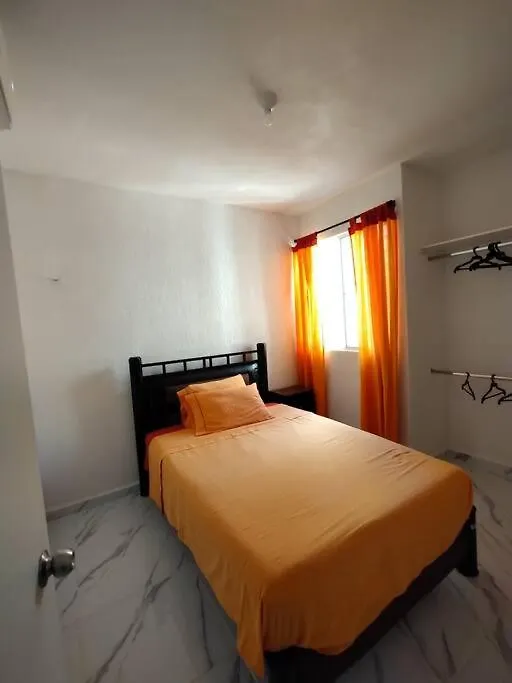 Apartmán Departamento Con Vista A Alberca, Aldea Tulum